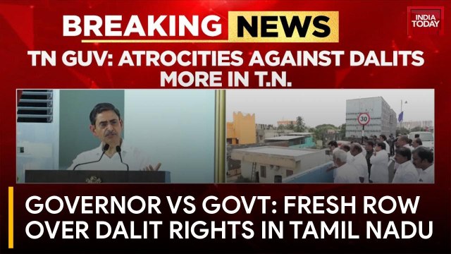 RN Ravi sparks row, says atrocities against dalits higher in Tamil Nadu than Kerala