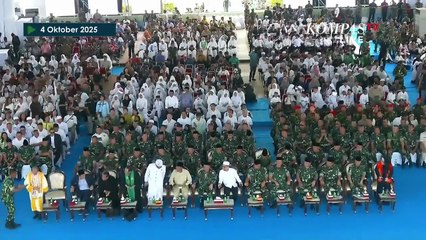 [FULL] Menhan Sjafrie, Panglima TNI hingga Ustaz Adi Hidayat Hadiri Doa Bersama HUT ke-80 TNI