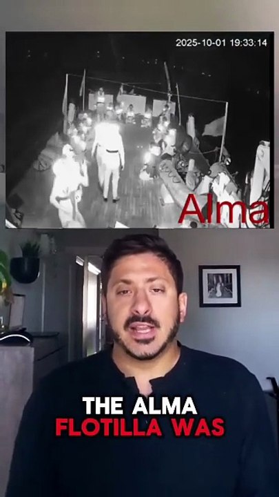 Küresel Sumud Filosu'nun ana gemilerinden Alma gemisindeki aktivistleri tutukladı