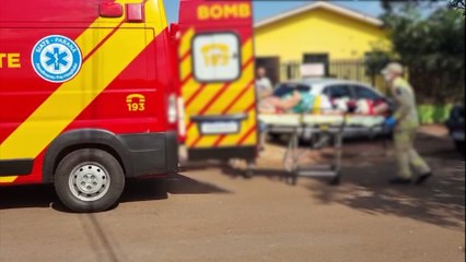 Idosa sofre queda e fica ferida em residência na Rua Cristal