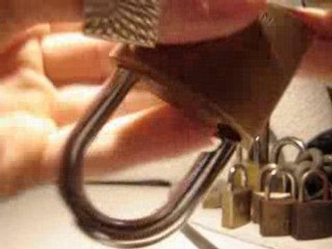 crochetage d'un cadenas n°65/45 ABUS