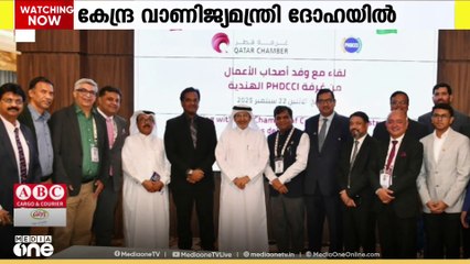 ഉഭയകക്ഷി വ്യാപാരവുമായി ബന്ധപ്പെട്ട ചർച്ച; പിയൂഷ് ഗോയൽ നാളെ ദോഹയിലെത്തും