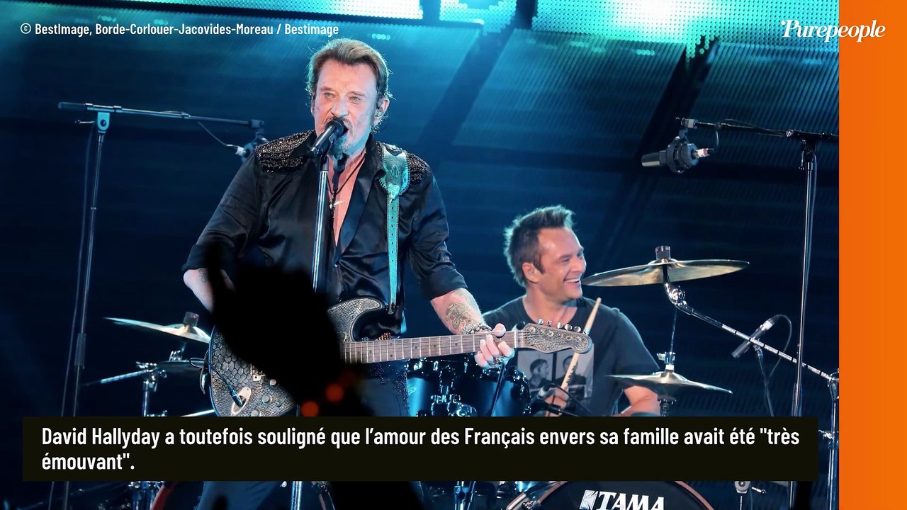 "C’était très difficile parce que j’avais des sentiments mélangés" : David Hallyday sur l’ultime hommage à son père Johnny Hallyday