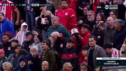Estudiantes vs Barracas Central: Guido Carrillo abrió el marcador en UNO