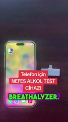 Telefonlar için NEFES ALKOL TEST CİHAZI
