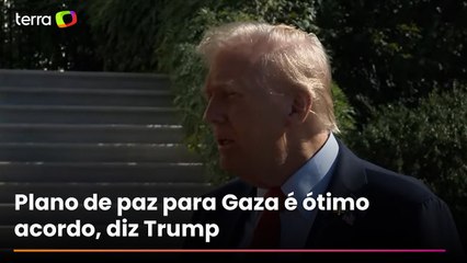 Plano de paz para Gaza é ótimo acordo para Israel e para o mundo, diz Trump