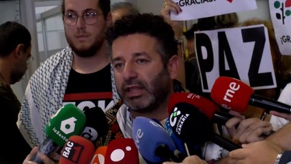 Portavoz de la Flotilla: "No vamos a parar hasta que acabe el genocidio"