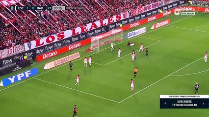 Estudiantes vs Barracas Central: gol de Candia