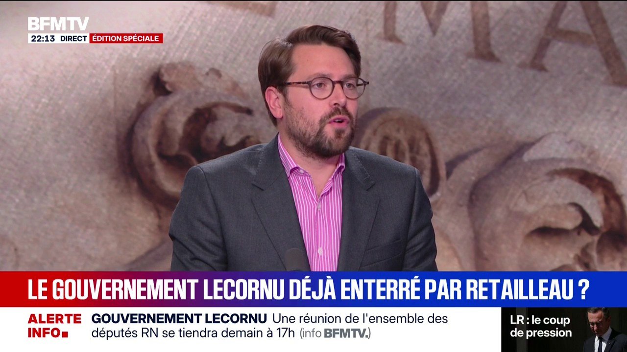 Gouvernement de Sébastien Lecornu: "C'est la reconduction du gouvernement de François Bayrou", observe Benjamin Lucas-Lundy, député (Génération.s)