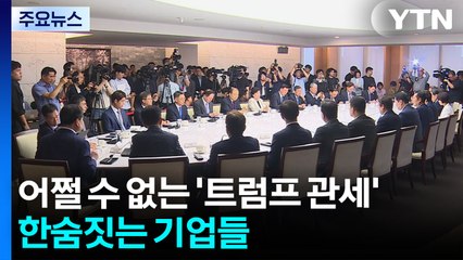 어쩔 수 없는 '트럼프 관세'...한숨짓는 기업들 / YTN