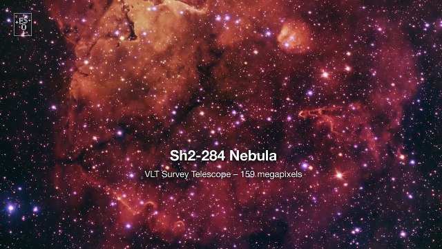 Nebula Has Features That Resemble A 'Smiling Cat' In VLT Survey Telescope View