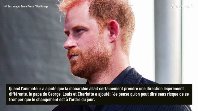 Le prince William s'épanche sur son frère Harry et évoque certaines pratiques du passé