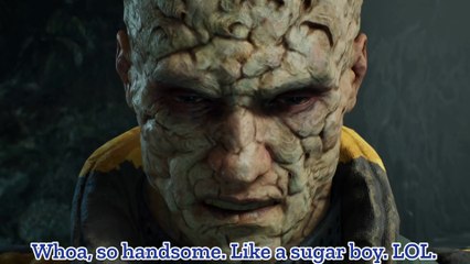 Snake going against the Bee Dude ( Boss Fight - The Pain).