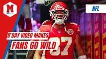 Chiefs video for Travis Kelce 36th birthday had fans wilding out about Mr. Redwood