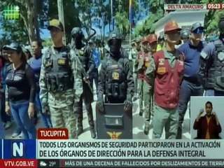 Delta Amacuro | Pueblo ratifica su compromiso patriótico participando en ejercicios militares