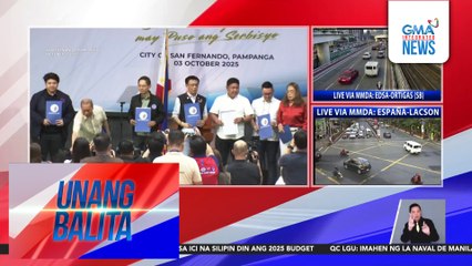 Kasunduan para sa proteksiyon ng OFWs kontra-illegal recruitment at human trafficking, pinirmahan ng DMW at Pampanga LGUs | Unang Balita