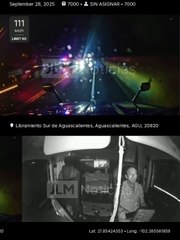 Trailero graba los últimos segundos de su vida antes de colisionar con otro camión que invadió su carril