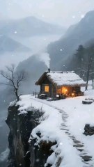 Cozy Snow Cabin Resort