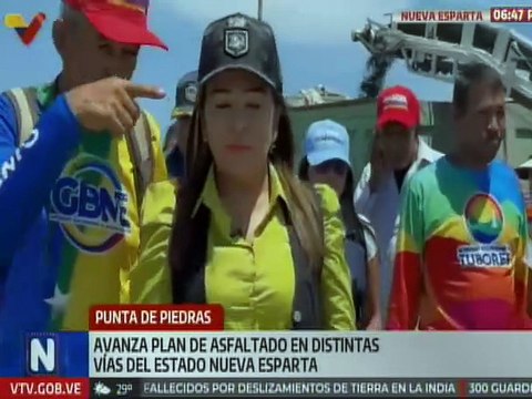 Plan de Asfaltado en Nueva Esparta avanza en distintas vialidades de la entidad insular