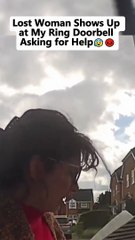 Part1 Lost Woman Shows Up At My Ring Doorbell Asking For Help