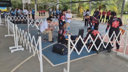SUME 911 realiza primera competencia nacional de destrezas en Santiago de Veraguas