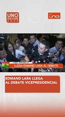 Edmand Lara, candidato a la vicepresidencia por el PDC, ya se encuentra listo para participar de este importante encuentro rumbo a la segunda vuelta.