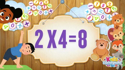 Table of 2 Song | Fun Multiplication for Kids | 2 Times Table Rhyme