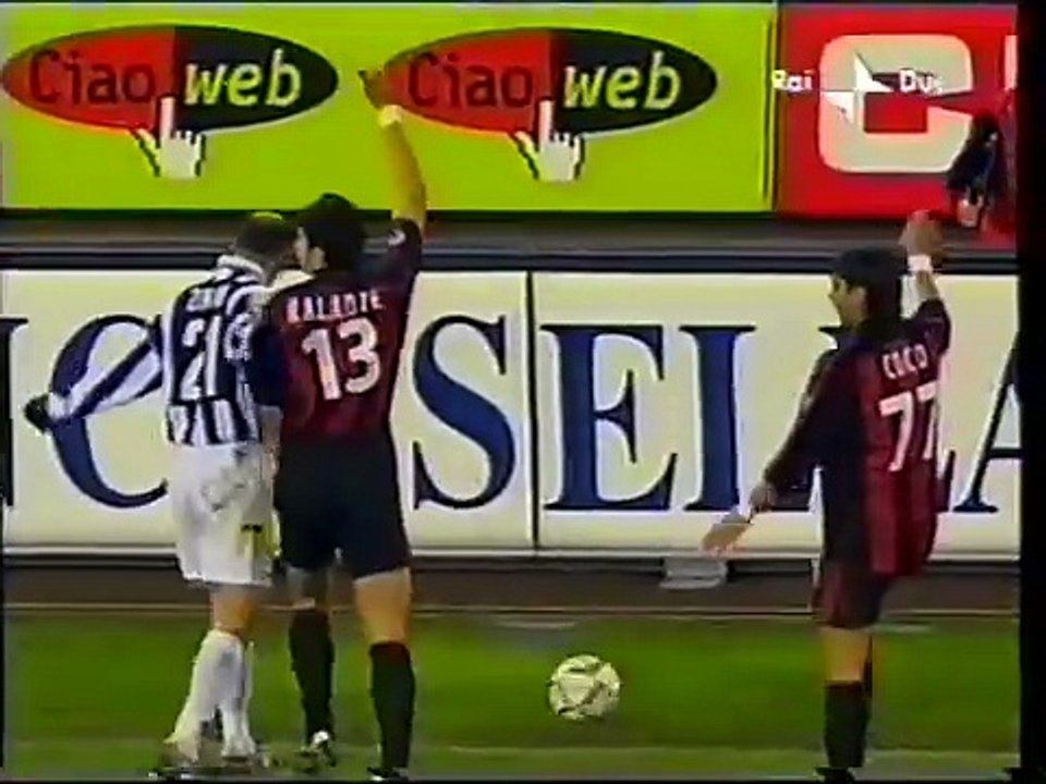 Juventus vs AC Milan 3-0 (Serie A 2001.02.25)