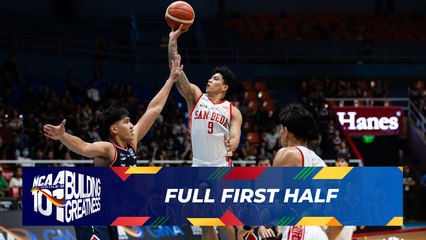 FULL FIRST HALF - San Beda Red Lions vs Letran Knights | NCAA Season 101