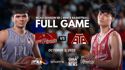 FULL GAME - Perpetual Altas vs. LPU Pirates (Men's Basketball) | NCAA Season 101