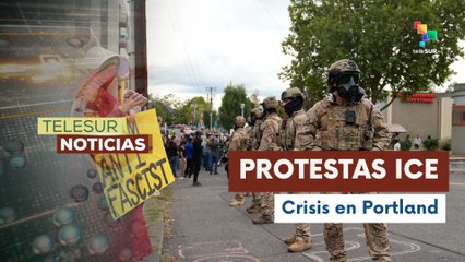 Pdte. Trump despliega tropas para reprimir a manifestaciones frente de ICE