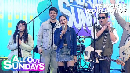 All-Out Sundays: Dream Collab ni Suyen sa Sandwich, natupad sa AOS!
