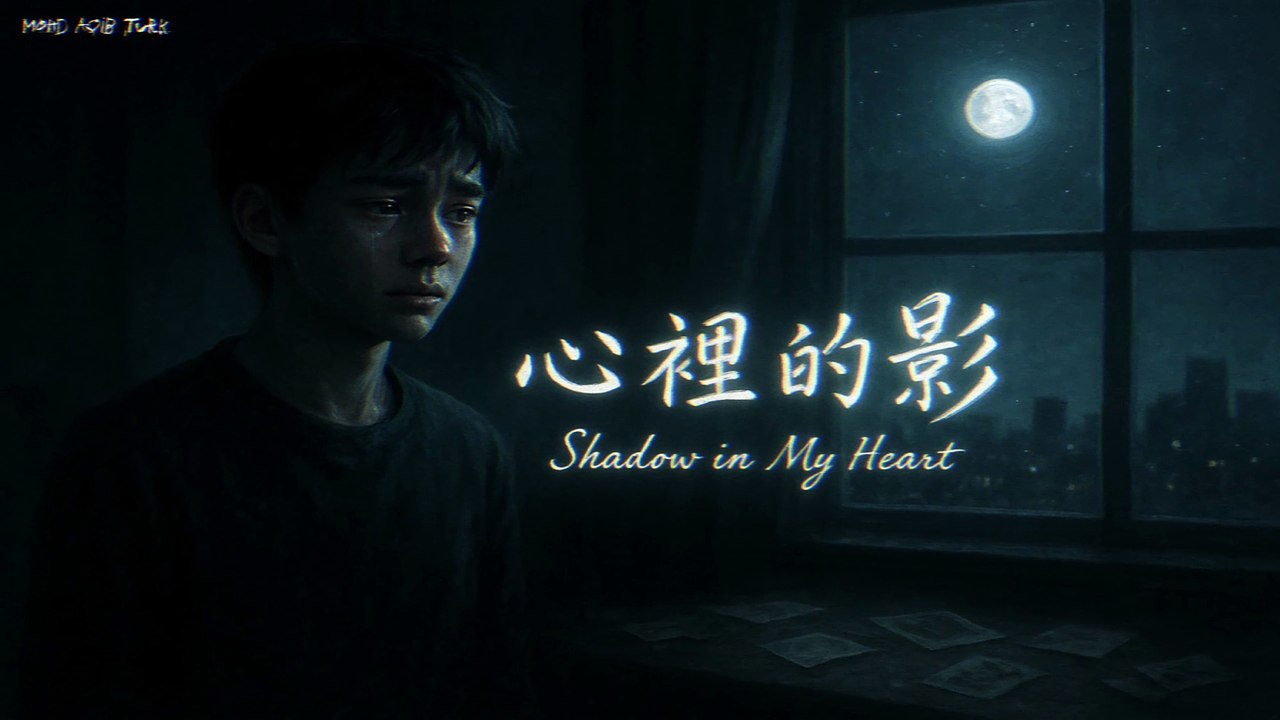 心裡的影 (Shadow in My Heart) - Mohd Aqib Turk (Official Song)