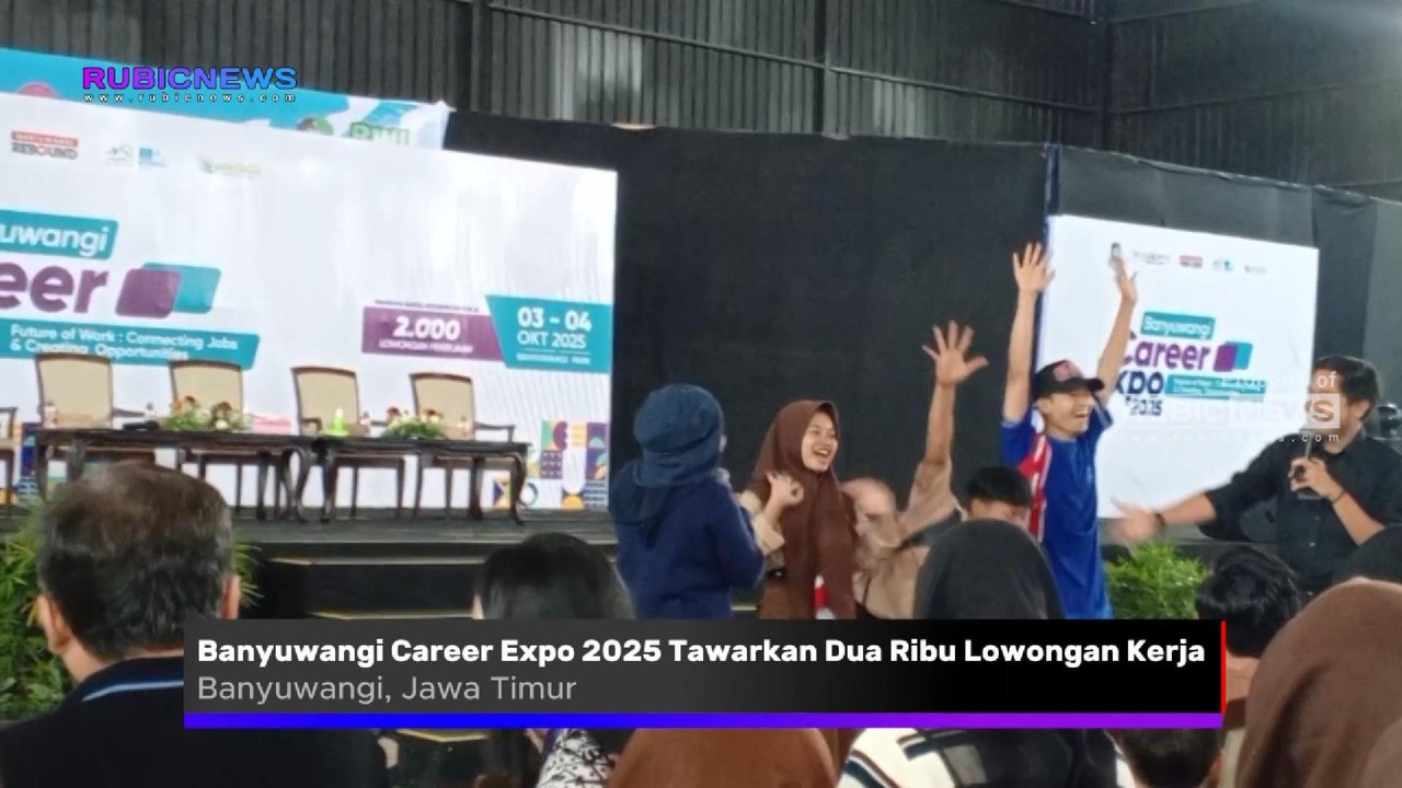 Banyuwangi Career Expo 2025 Tawarkan Dua Ribu Lowongan Kerja