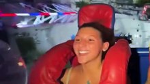 slingshot ride girl clothes fails 25 _ beautiful #dcmnet #slingshotchallenge  @dcmnet #shorts