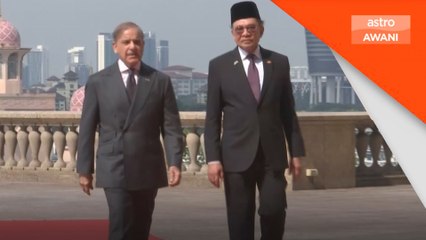 Perdana Menteri Pakistan diberi sambutan rasmi di Perdana Putra