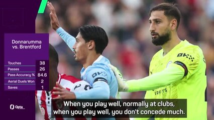 'Like he's played football for centuries' - Guardiola full of praise for Donnarumma