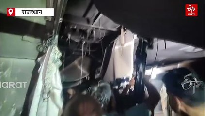 SMS अस्पताल अग्निकांड में 8 लोगों की मौत, धरने पर बैठे गुस्साए परिजन