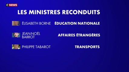 Nouveau gouvernement : de nombreux ministres reconduits