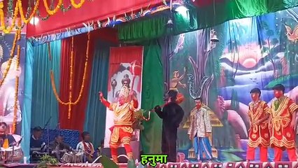 राज्याभिषेक होते ही लगे श्री राम के जयकारे Ramlila from Uttrakhand Fight of Ram Ravan