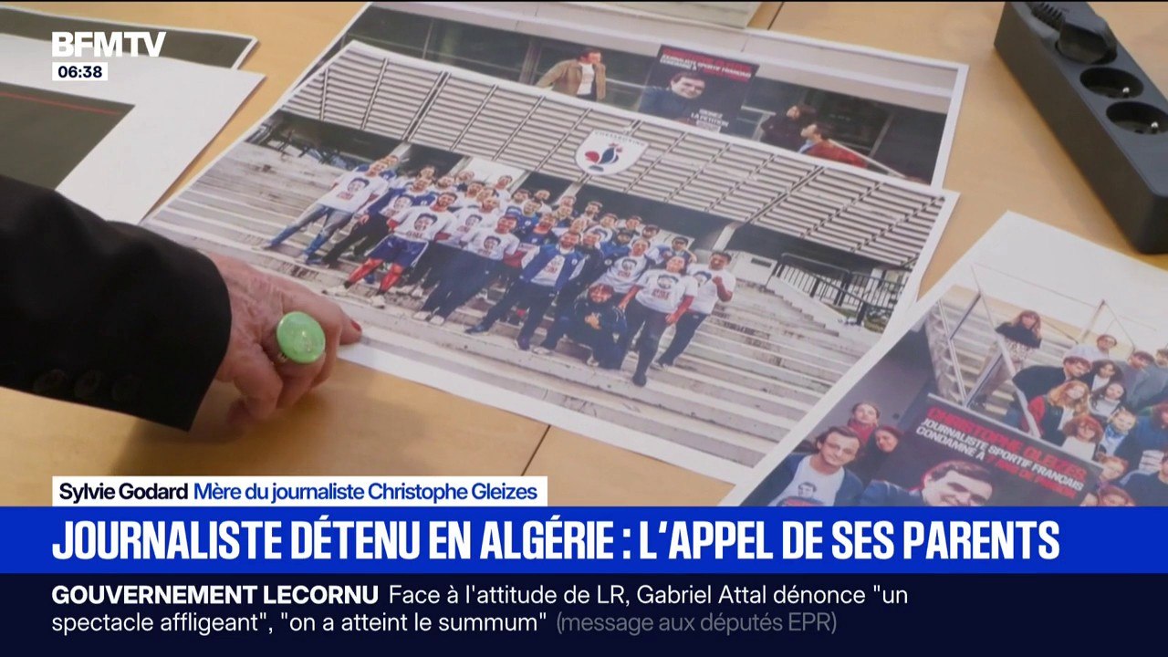 "On se bat pour la liberté de la presse": l'appel des parents de Christophe Gleizes, journaliste français détenu en Algérie