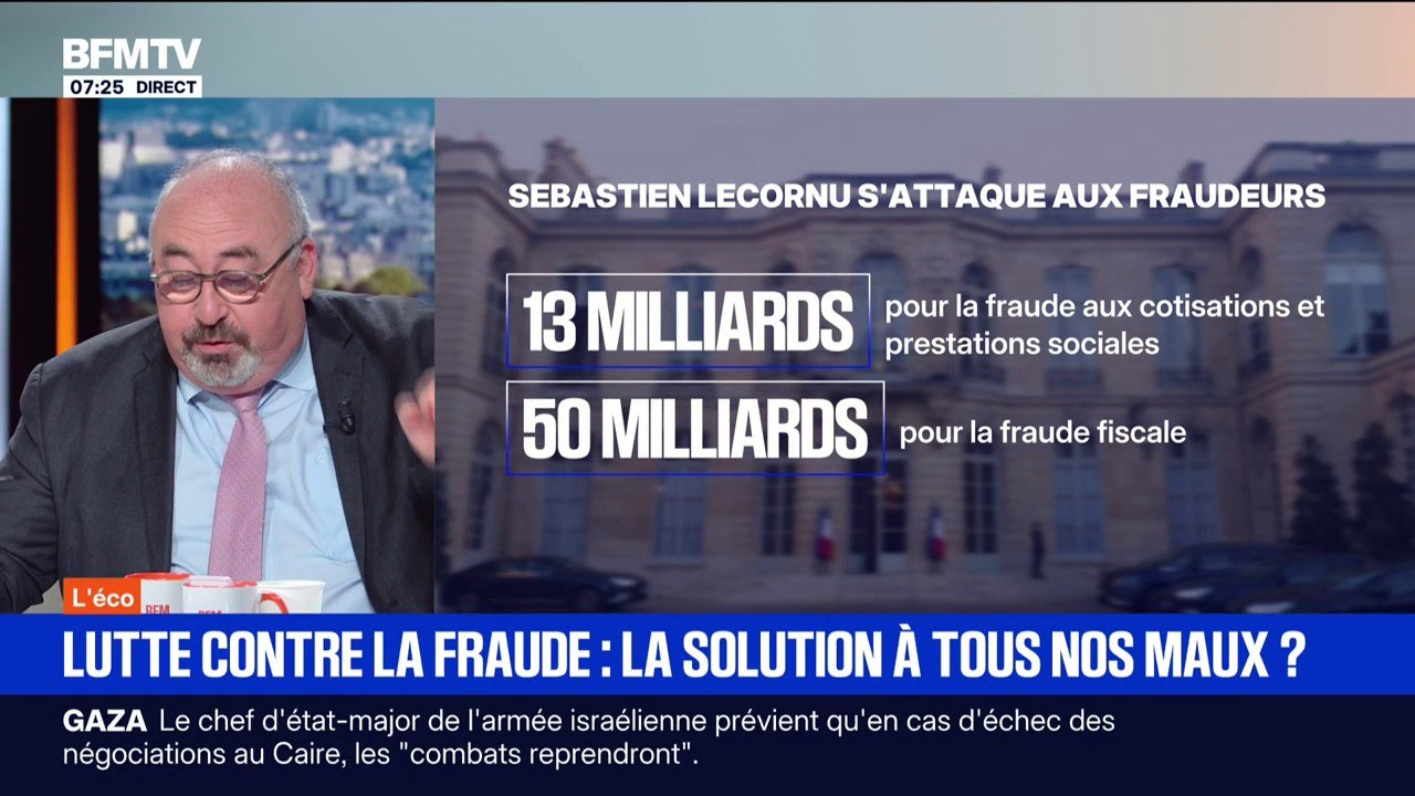 Sébastien Lecornu veut s'attaquer à la fraude fiscale et sociale