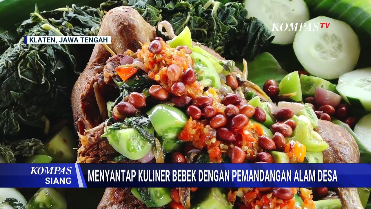 Kedai Menel di Klaten Jateng: Sajian Bebek Pedesaan dengan Suasana Alam Menenangkan | KOMPAS SIANG