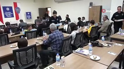 Erzurum polisinden örnek davranış