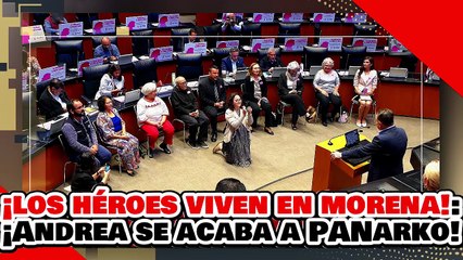 🔥🚨¡LOS HÉROES VIVEN EN MORENA! ¡ANDREA CHÁVEZ PONE EN SU LUGAR a PANarko por OPORTUNISTA!