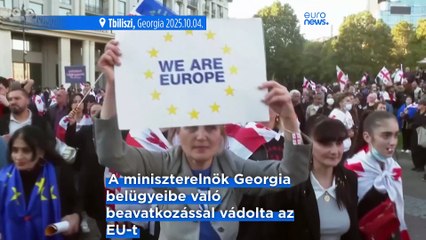 Országa belügyeibe való beavatkozással vádolta az EU-t a grúz miniszterelnök
