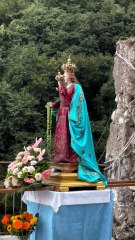 Amalfi (SA) - Processione con la statua della Madonna del Rosario (05.10.25)