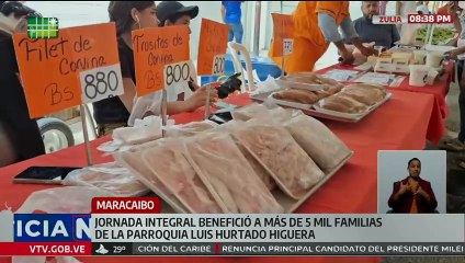 Zulia | Jornada social benefició a más de 5 mil familias de la parroquia Luis Hurtado Higuera