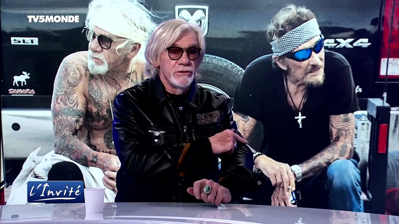 Pierre Billon rend hommage à Johnny Hallyday – TV5 Monde (07 août 2020) – « Johnny, quelque part un aigle »
