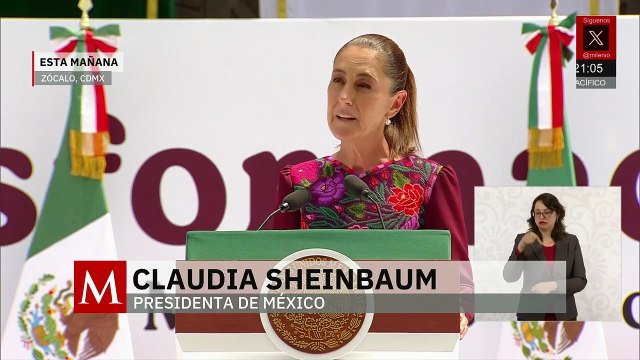 Claudia Sheinbaum define el legado que quiere dejar al frente de la Cuarta Transformación